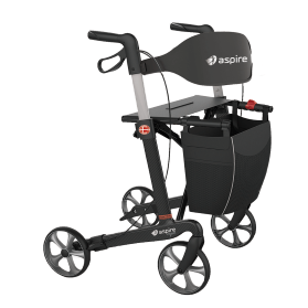 Aspire Vogue Carbon Fibre Seat Walker / Rollator