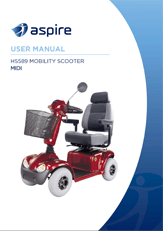 Aspire HS589 Mobility Scooter User Manual