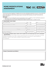 For Home Modifications Assessment 2017