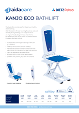 Dietz Kanjo Eco Bathlift Flyer