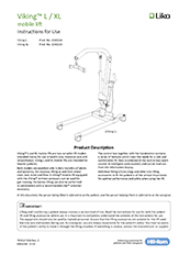 Liko Viking L / XL User Instructions