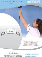 Portable P200 Ceiling Hoist Brochure