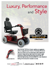 Pride Celebrity XL Deluxe Scooter Flyer